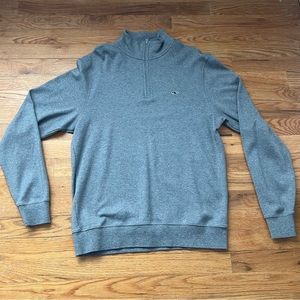 Vineyard Vines gray quarter zip